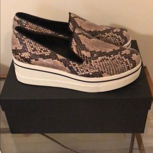 Stella McCartney snake platform slide sneaks sz 9